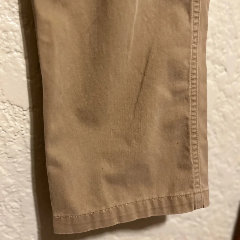 Men's Carhartt Tan 5 pocket Pants 40x30‎ cotton